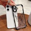 Animal Woman Girl Face Line Funda For iPhone 17 Pro 16 15 14 13 12 11 Pro Max Case 17 Plus 17E 16E 17Air Silicone Phone Cover
