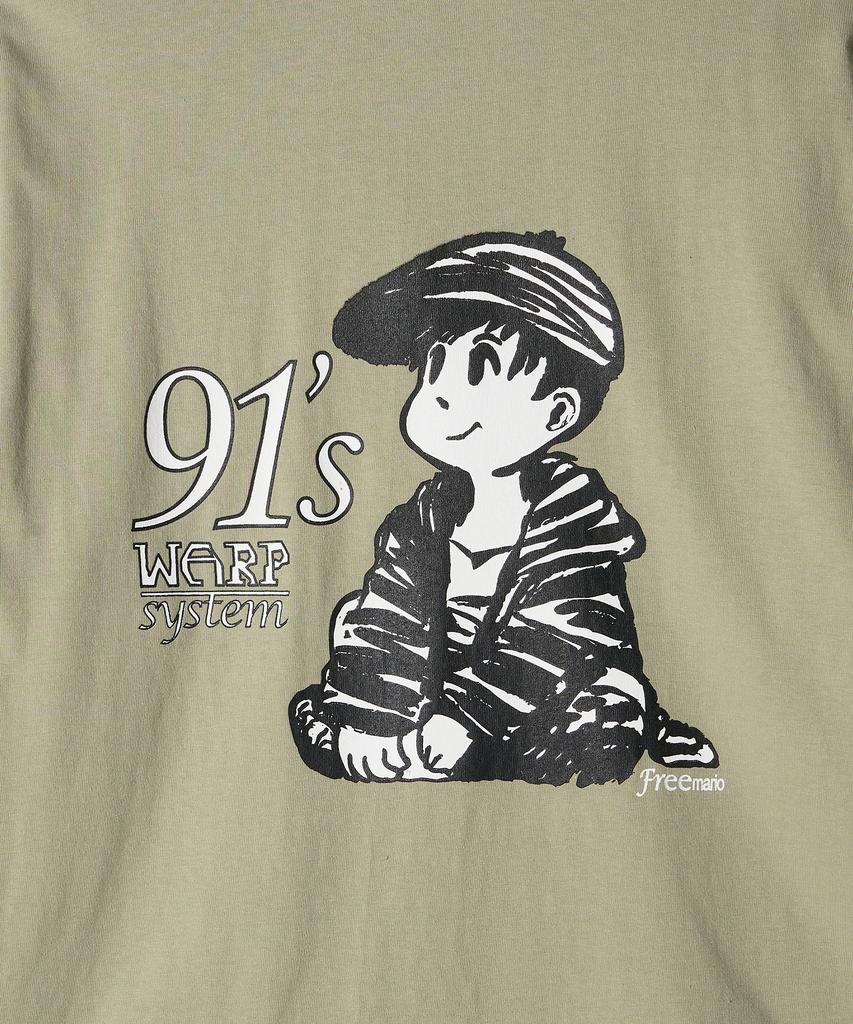 FREEMARIO Warp Boy Layered Long Sleeve [Light Khaki]