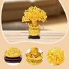 Money Tree Figurine Creative Money Bag Prosperity Sculpture Decorative Statue Tabletop Ornament for Shelf Living Room Entrance