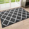 Olanly Entryway Washable Low-Profile Indoor Doormat Absorbent Resist Dirt Entrance Inside Floor Mats Backing Non Slip Door Mats