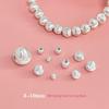 Sterling Silver Cat's Eye Sparkle Beads for DIY Bracelets, Necklaces, and Weaving Accessories