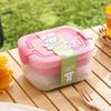 Zhi Shi Cute Portable Microwave Lunch Box Set (2-Pack)