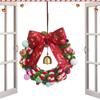 Christmas Wreath For Front Door Hangable Hands-On Realistic Christmas Door Wreath Crafting Toy For Window Mantel Indoor