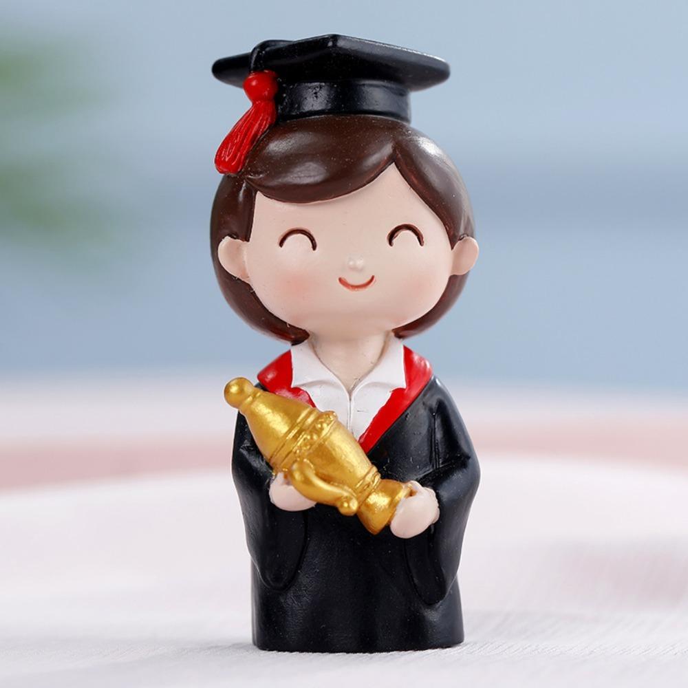 

7cm Dr. Cake Toppers Cake Toppers Scholar Ornament Graduate Cake Adornment Party Decoration men