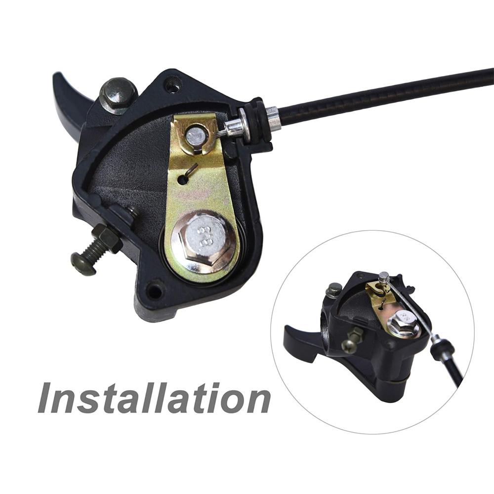 22mm 7/8'' Thumb Throttle Cable Handle For 50 70 90 110 125-250cc ATV Quad