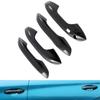 4pcs For BYD ATTO 3 Yuan Plus 2024 2024 Car Accessories ABS Door Handle Cover With Smart Key Hole Catch Cap Trim Molding