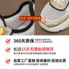 Film-absorbing sole leather women's shoes 2025 new spring and summer casual breathable sports thick-soled shallow mouth dad shoes women's singl