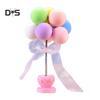 Mud in your eye Resin Balloon Love Figurine Craft Toy Doll House Car Cake Desk Ornament