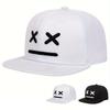 Unisex Xx Smiling Face Embroidery Hip-Hop Hats Spring Autumn Adjustable Casual Snapback Baseball Caps Sunscreen Hat Sports Cap