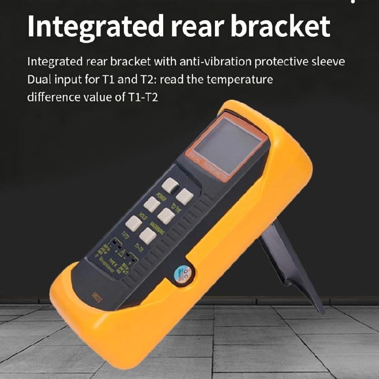 Industrial Digital Thermometers With 2 Probes For Accurate Temperatures Readings Up To 1370C