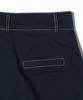 DEPASION High-Waisted Fluttered Wide Pants (Navy)