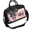 Manatsulife Ita Bag, Tote Bag, Decorative Bag, A4 Size, Clear Bag, School Bag, Gift, Women's, TB04 (Black)
