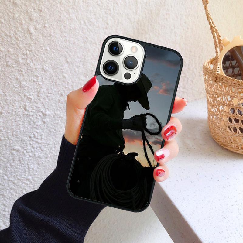 Extreme Sport Rodeo Cowboy Phone Case for iPhone 17 Air 16 15 14 12 13 PLUS 11 PRO MAX Back Cover Fundas Shell