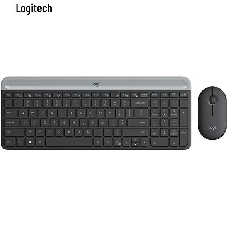 

Logitech MK470 Slim Silent Wireless Keyboard and Mouse Combo