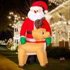 94.49inch Christmas Inflatable Toy Statue for Outside Holiday Party Supplies