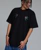 Cream Soda Lab Swallow Twin Short Sleeve Tee Black