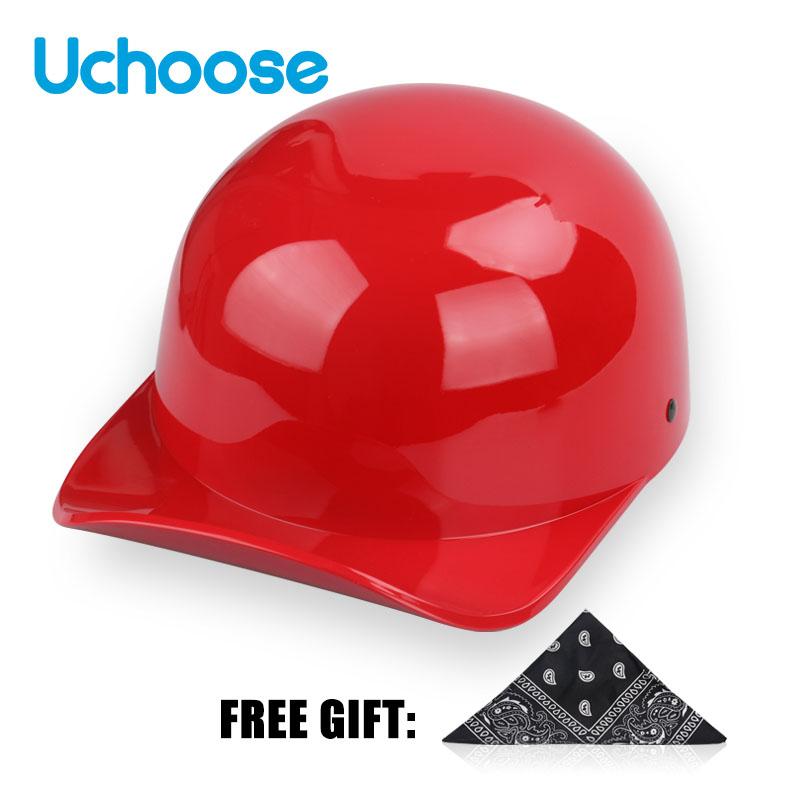 Uchoose Innovative Baseball Cap Magical Handsome Moto Off-road Vehicle Battery Car Helmet Suitable Giving A Veil Affordable
