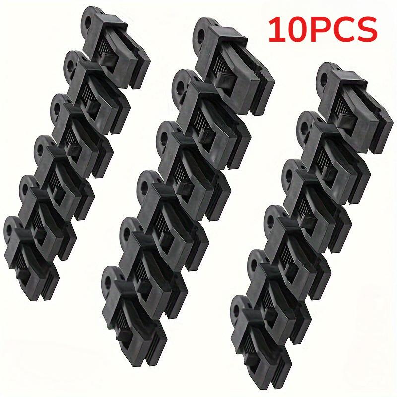 5/10PCS Shade Cloth Plastic Clip Adjustable Elastic Wind Rope Buckle Canopy Windproof Fixing Buckle Tent Pegs Camping Accessorie
