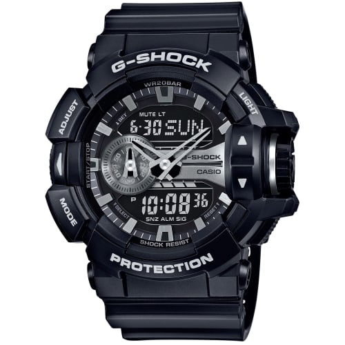 

Casio G-Shock GA-400GB-1AJF Черные часы