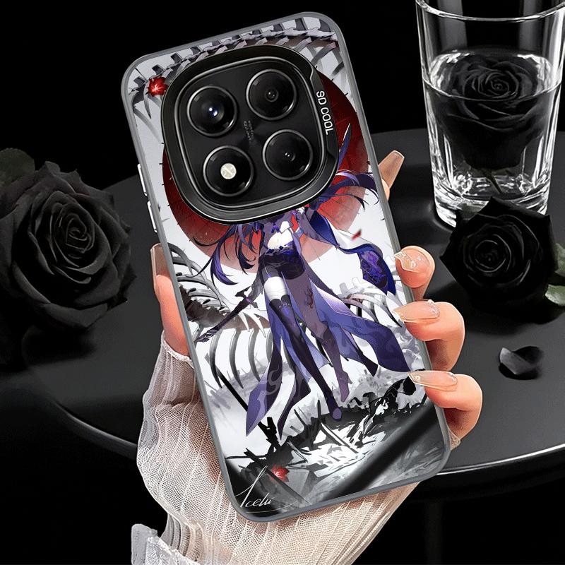 Honkai Star Rail Acheron Soft Phone Case for Xiaomi Redmi Note 13 14 15 Pro Plus 12S 12 11S 11 11T 10S 10 Shockproof Cover Back