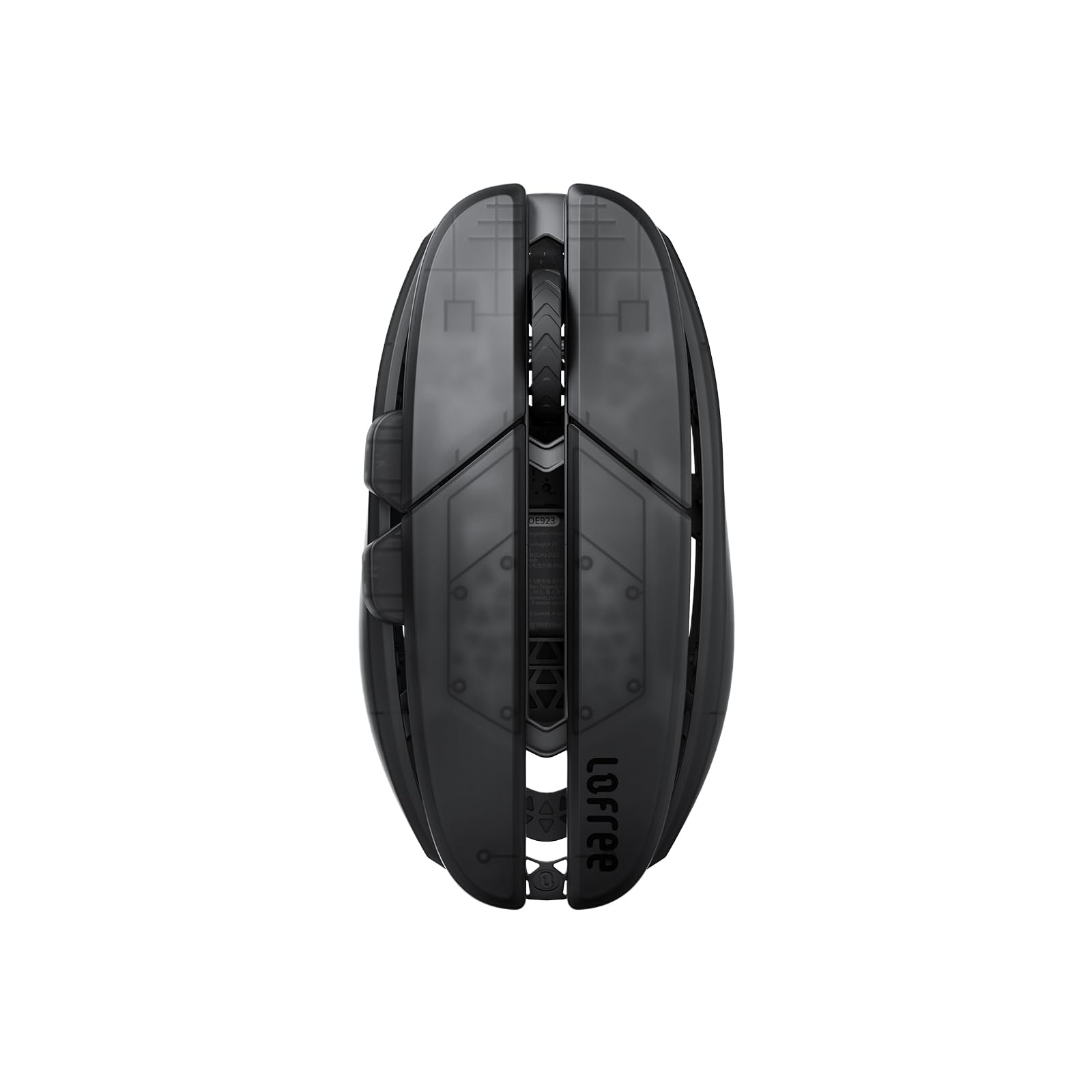 

LOFREE Hypace Wireless Gaming Mouse PAW3950 40K 8K Polling Magnesium Alloy Connection Battery Compatible Ultra-Lightweight (47g), Sensor, DPI, Rate,