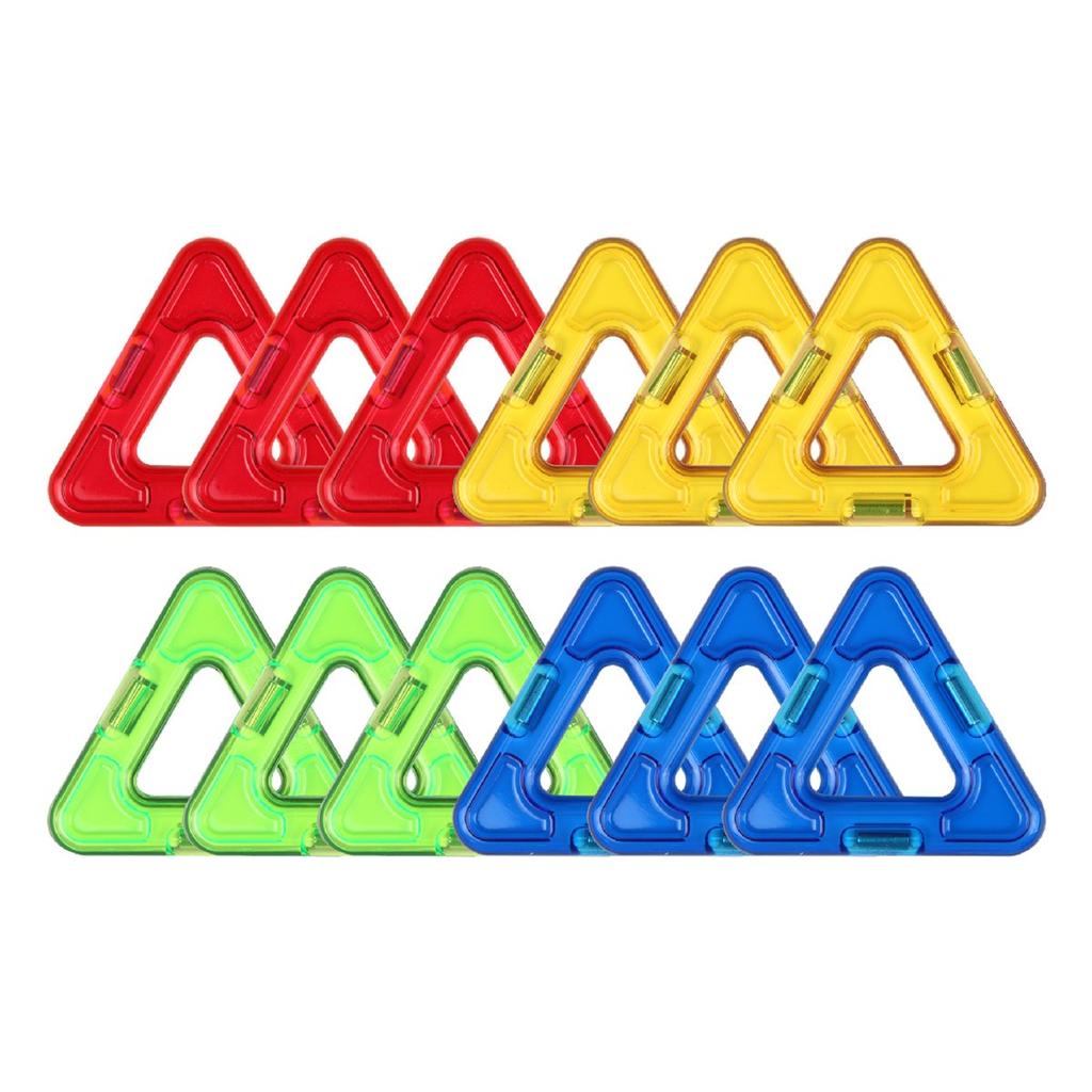 BorneLund Magformers Equilateral Triangle [12 Pieces] (Ages 3 and Up) MF713010J