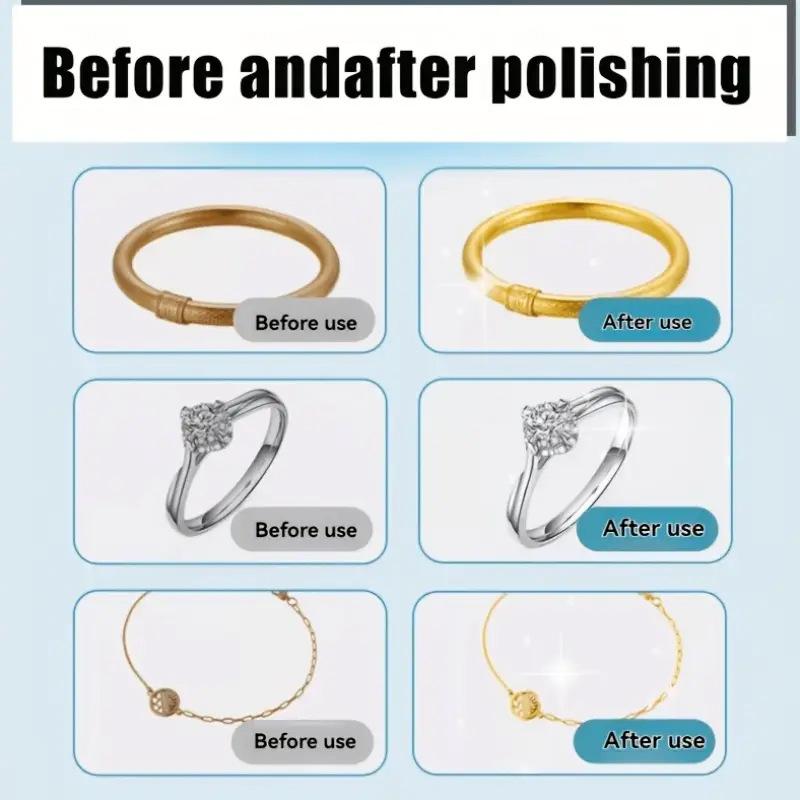 Krem do polerowania biżuterii - Złote i Srebrne Bransoletki, Naszyjniki, Pielęgnacja Pierścionków, Kolczyków, Bransolet i Polerowany Połysk