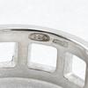 Gucci Open Square Ring Silver925 #6.2(US Size) 4.4g Women Used