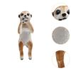 Meerkat Garden Animal Statue Garden Ornament for Home Office Balcony Porch