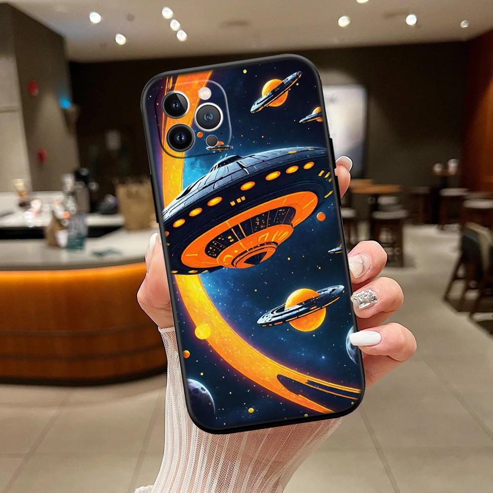 RA4 Astronaut Space Moon Alien Case for Samsung A11 A12 A13 A15 A52S A53 A55 A56 A70 A71 A72 A73 F06 F16 F56 S10 Plus S10e