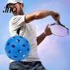 Pickleball Set 3 Stück 40 Löcher Hoher Rückprall Sichtbarkeit PE Indoor Outdoor Glatter Flug Turnier Training Übungsball Zubehör