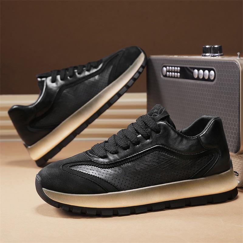 

Модные кроссовки CYYTL Мужская повседневная обувь Модная уличная платформа Теннис Бег Спорт Пеший туризм Роскошные Скейтборд Дизайнерские Лоферы Кожа 44