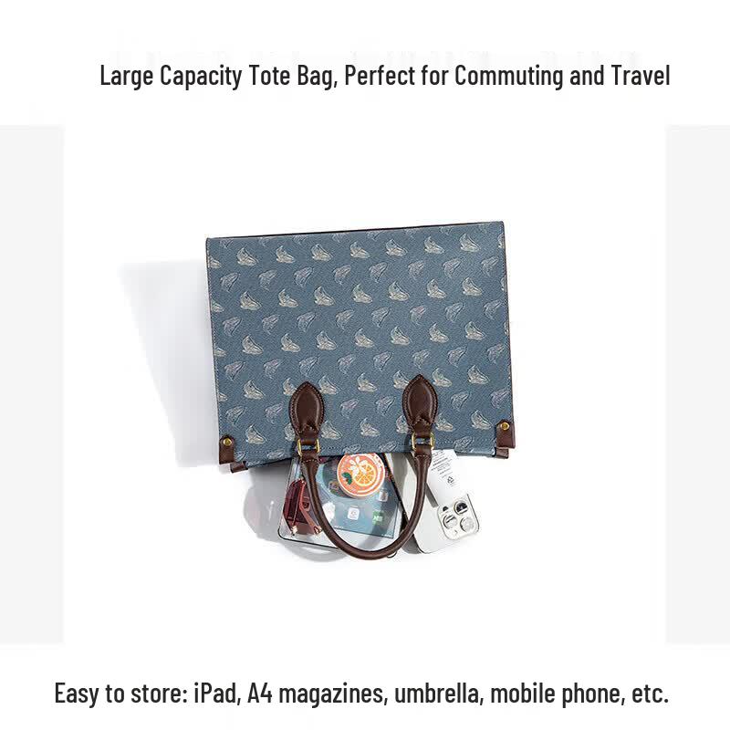 MARK FAIRWHALE Retro Fashion Tote Bag