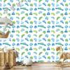 Blue and green cars wallpaper for living room and bedroom 50x1000