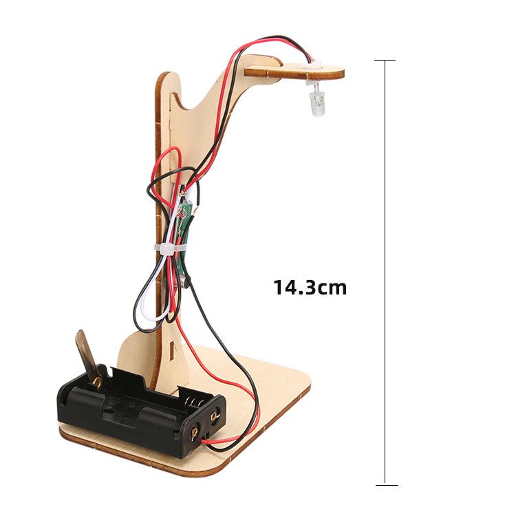 Voice Control Street LightEducation Small Making DIY Wooden Handmade Science Toys For Primary And Secondary School Students Science Experiment Toys