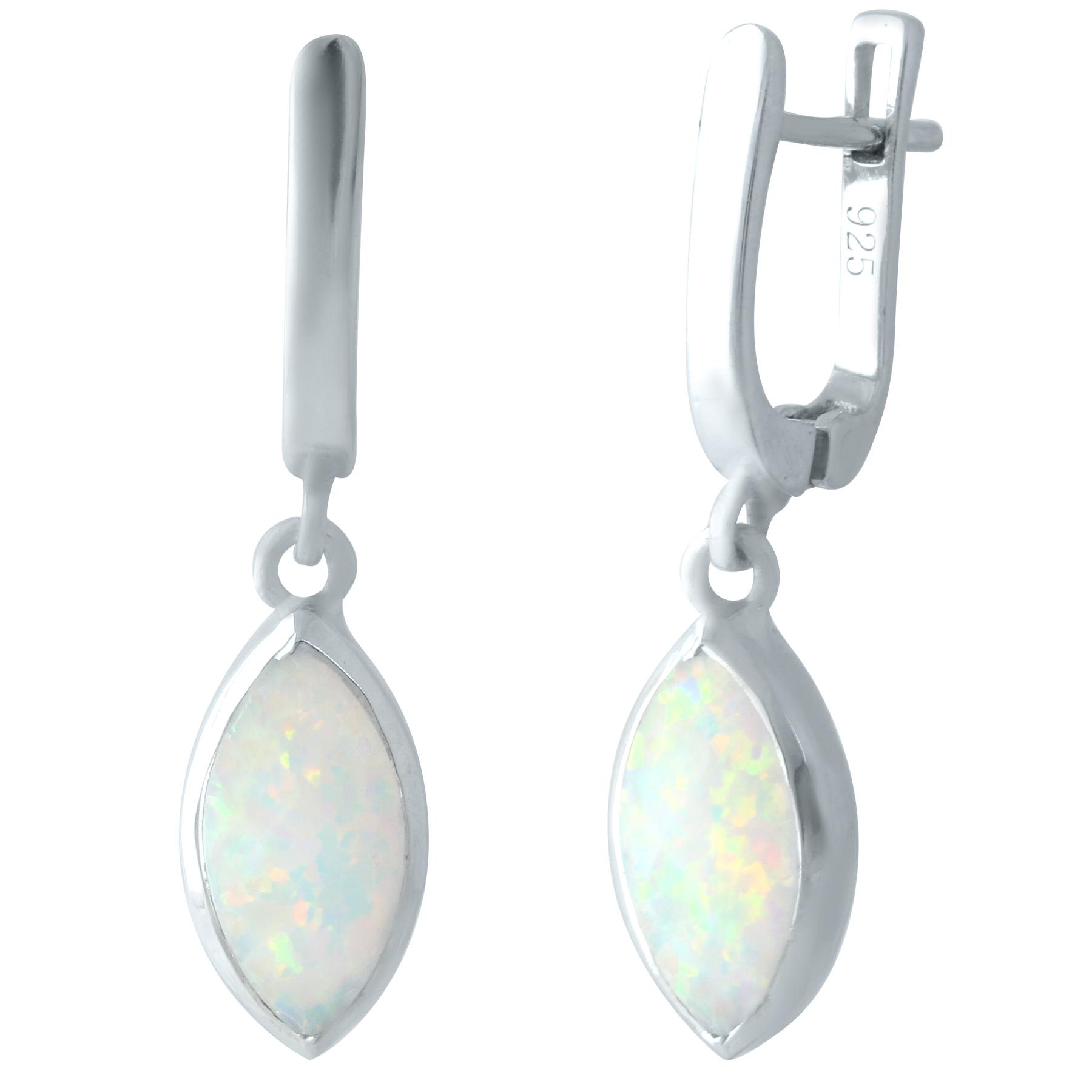 

Срібні сережки з опалом 1.275ct (1962985)