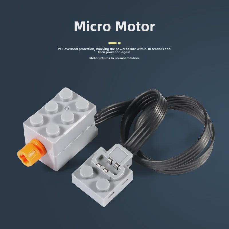ML Micro Motor & Battery Set for Lego Tech MOC: Remote Control & Building Block Accessories