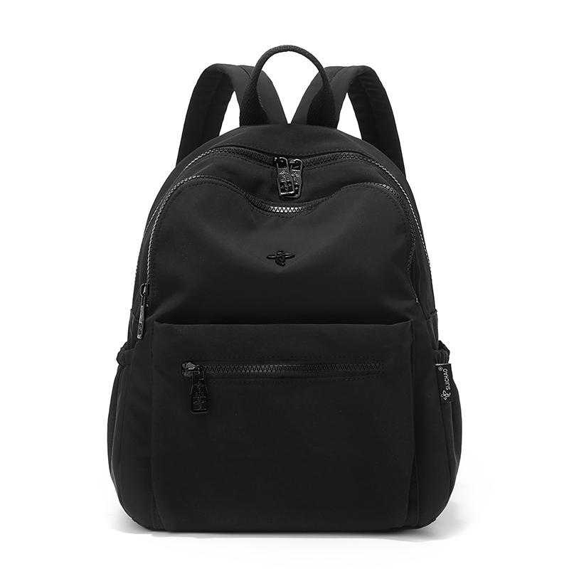 Large Capacity Outdoor Sports Backpack Women's Casual Travel Bag Student Book Bag Simple Design Double Shoulder Bag