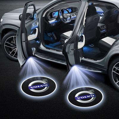 1/2 Peças Luz de Boas-vindas para Porta de Carro LED Projetor de Logo de Carro Para V60 V40 XC90 XC40 S60 XC60 V70 S90 V90 Acessórios Automotivos