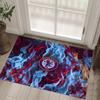 Aston Villa Football Design Crystal Velvet Carpet Cozy Non?Slip Printed Rug For Bedroom Living Room Entrance