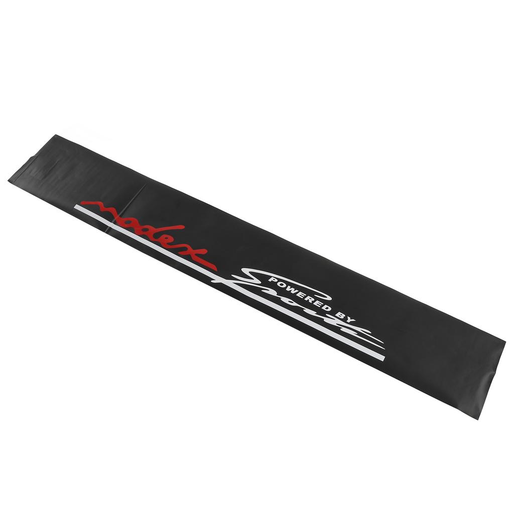 130x21cm Universal PVC Car Reflective Sticker Front Windshield Decorative Decals with Scraper for