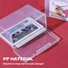 Clear Plastic Card Collection Organizer Box Holder Game Cards Storage Box For PTCG/MTG Cards Idol Kpop Albums Photocards