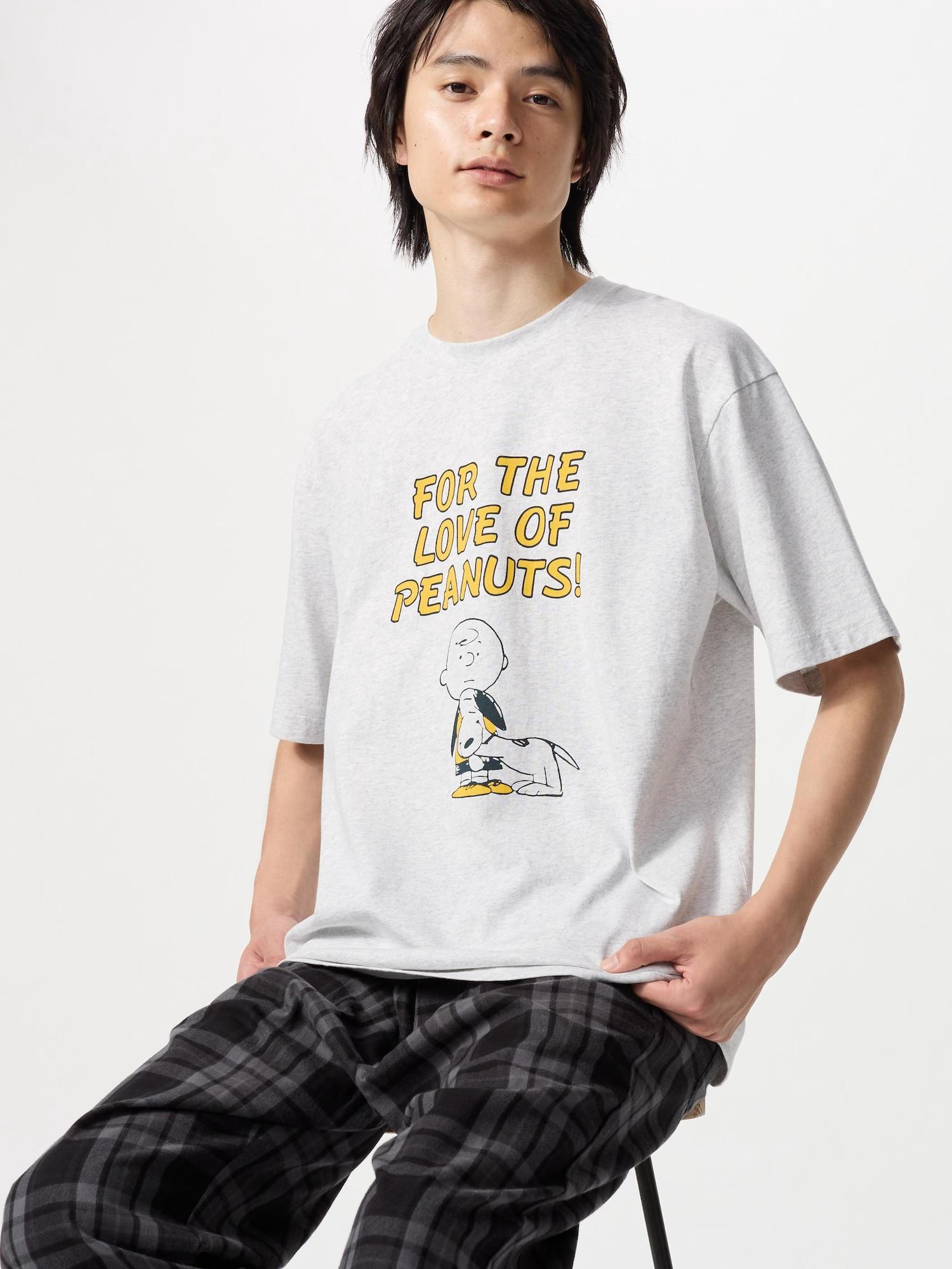 

Футболка Uniqlo PeanUTs UT Graphic с коротким рукавом B 03 GRAY/UNISEX 3XL