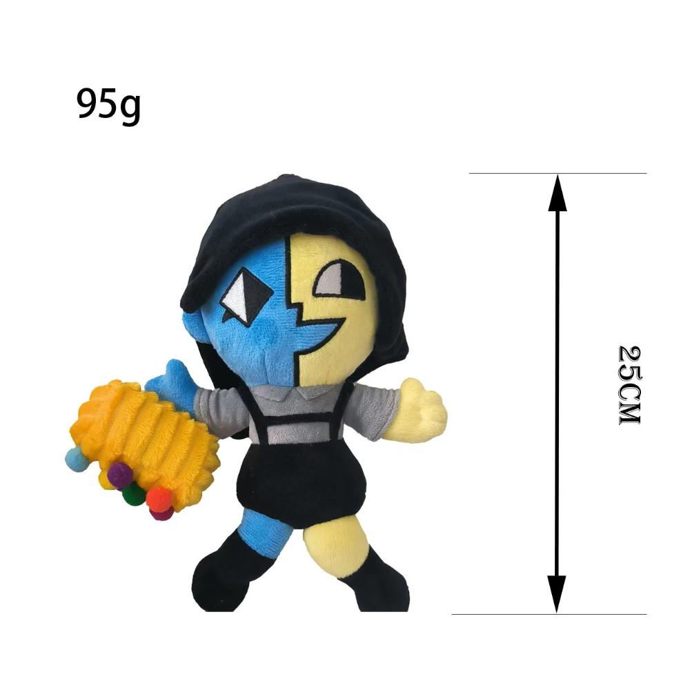 In Stock ENA Dream BBQ game Plush Doll Toy Cartoon Cute Soft ENA peripheral Plush Doll Toy For Kid Gift 25cm