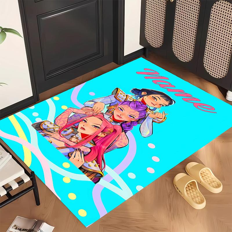HUNTRIX (158) Personalized Name Office Carpet Stylish Decor for Living Room Bedroom Kitchen