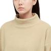 Uniqlo X White Mountaineering Loose Fleece Mock Neck Pullover Sweatshirt Women sweatshirt Off-White 443226-31