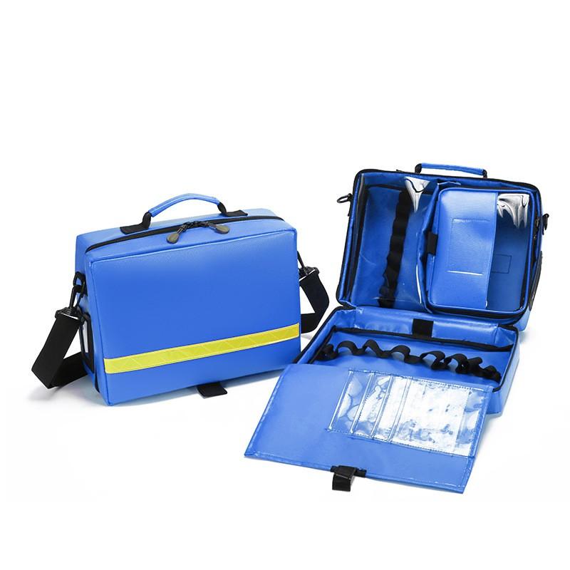 Waterproof Durable Medical First Aid Bag With Wipeable Sanitizable Surface Emergency Kits Healthcare Professionals