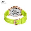 ONOLA ON3833 High-Quality Fashion Men Watch Hollow Full-Automatic Mechanical Watches Women Waterproof Sports Silicon Wristwatch