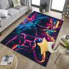 Cyberpunk Gaming Hero Office Rug Chair Mat, Entryway Carpet, Suitable for Front Door, Bedroom, Living Room, Desk, Holiday Gift