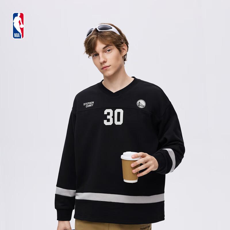 NBA Official Court Unisex Crew Neck Sweatshirt L